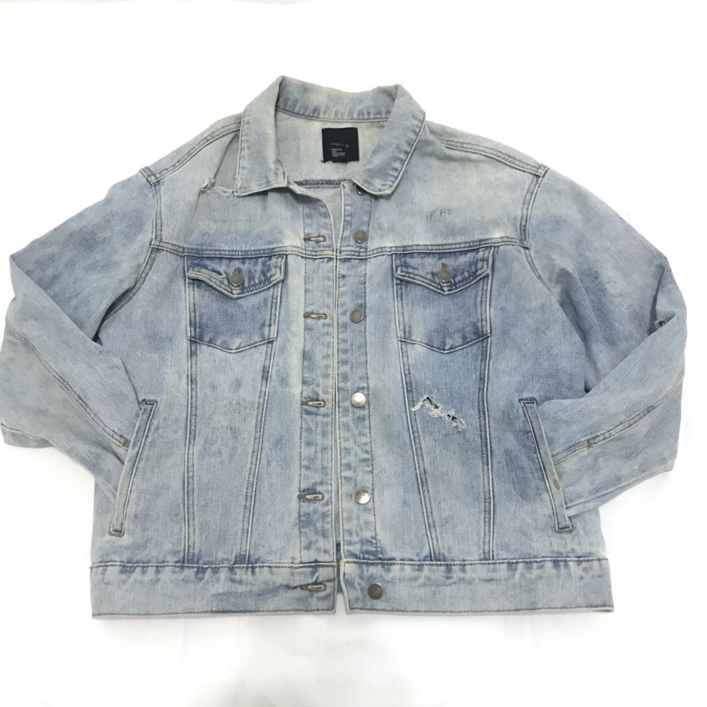♻️Customized Denim Jean jacket